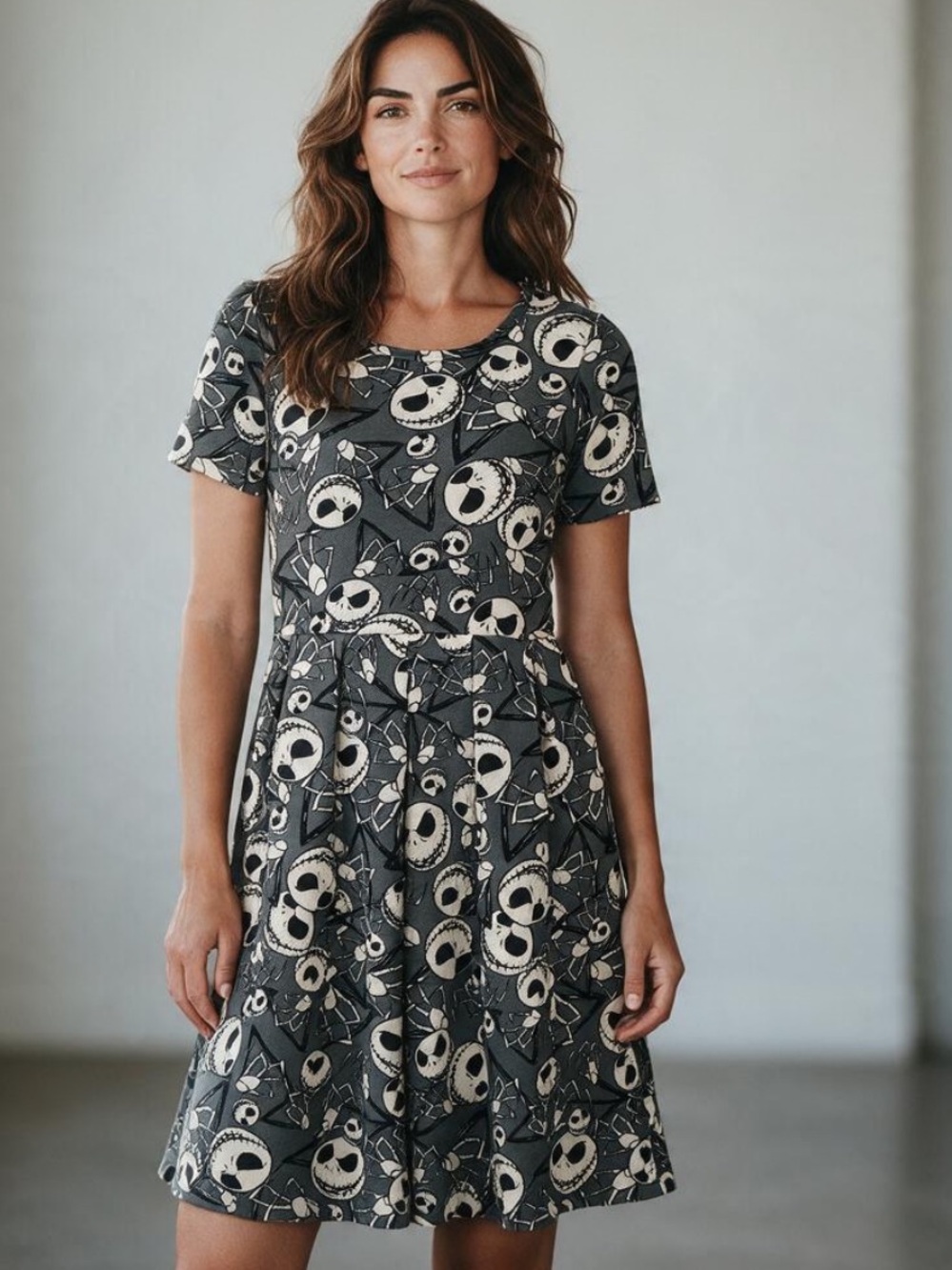Lularoe Amelia Dress Jack Skellington Nightmare Dress with Pockets!